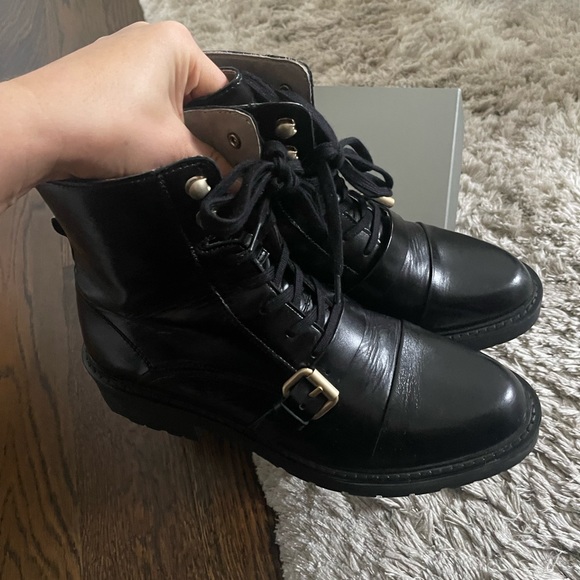 ALLSAINTS
Women's Tori Combat Boots Womens 11 - Picture 2 of 6